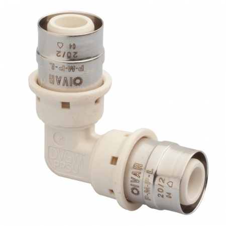 Fitinguri - Cot sertizare, 26/3 x 26/3, functie anti picurare, PMPL 5710