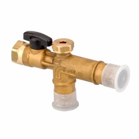 Fitinguri - RACORD CU SONDA PENTRU AERISITOR AUTOMAT SOLAR + ROBINET