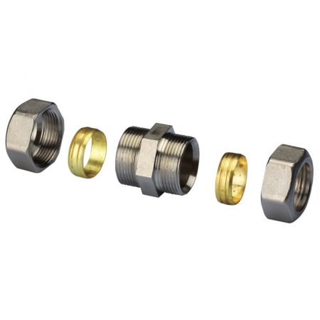 Fitinguri - RACORD SOLAR DUBLU 22 X 22