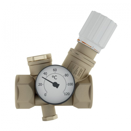 RTV - Robinet termostatic pentru controlul circuitelor de recirculare sanitare - Supapă termostatică, 1/2" F, 35 – 60°C, RTV A