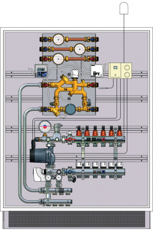 Module de masurare directa pentru aplicatii speciale - •	UNIMETER este conceput prin combinarea modulului EQUIMETER si UNIMIX