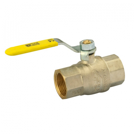 Sisteme de distributie pentru conductele de gaz domestice - Supapa cu bila dreapta nichel, 1/2” F x 1/2” F, VSGD 00
