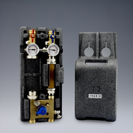 Componente centrale termice - KIT VARIMIX, temperatura joasa, cu pompa WILO3F-180, cu by-pass, 4 cai, 2 KV, 1" 1/4"