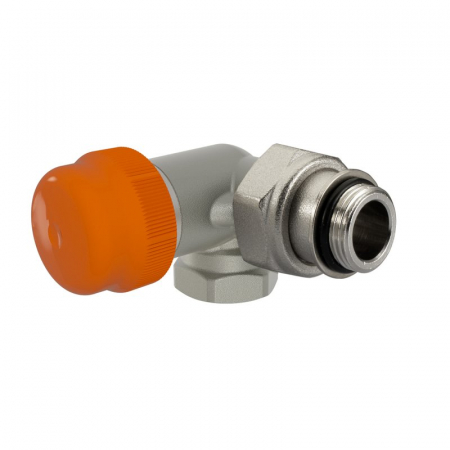 Robineti termostatati seria HARMONIA - Supapa coaxiala stanga, cu selector debit, echilibrare dinamica, 1/2“ F x 1/2“ M O-ring, Harmonia