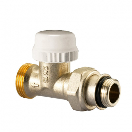 Vane termostatate - Robinet termostatabil drept, pentru debit ridicat, EUROK x 1/2“ M, capac de protectie