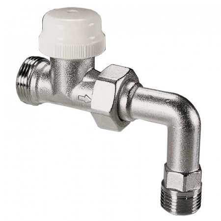 Vane termostatate - Robinet termostatabil drept, fiting colt, EUROK x 1/2“ M, capac de protectie