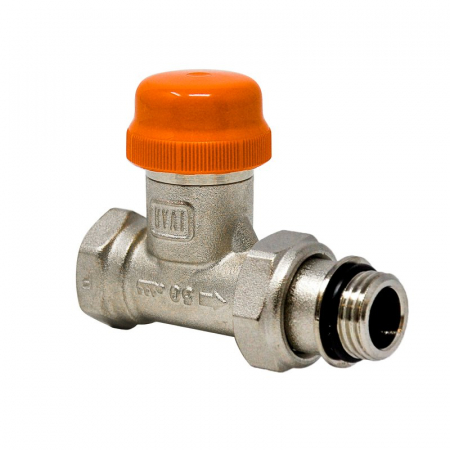 Robineti termostatati seria HARMONIA - Supapa coaxiala dreapta, cu selector debit, echilibrare dinamica, 1/2“ F x 1/2“ M O-ring, Harmonia