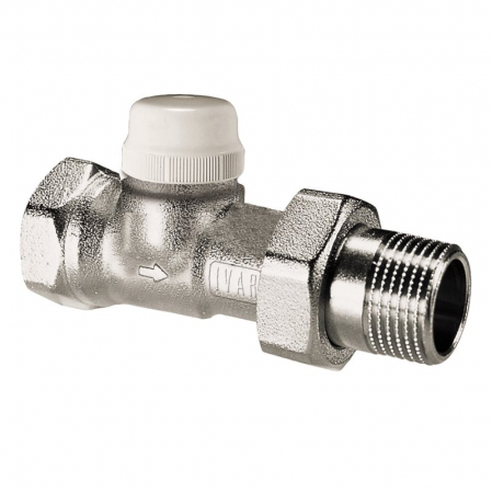 Vane termostatate - Robinet termostatabil drept, pentru debit ridicat, 1"1/4 F x 1"1/4 M O-ring, capac de protectie