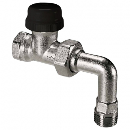 Vane termostatate - Robinet termostatabil drept, fiting colt, debit reglabil, 1/2“ F x 1/2“ M capac de protectie, N-Series