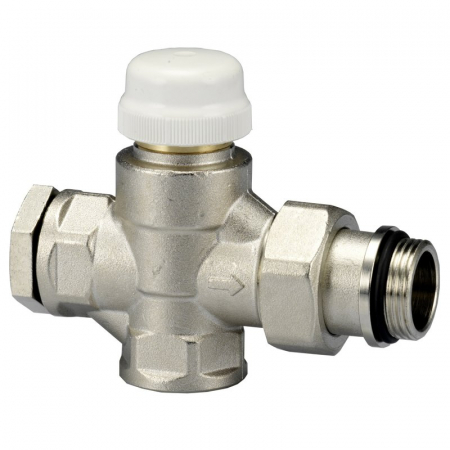Sisteme de incalzire - Vana termostatata unghi/dreapta, 3/4“ F x 1“ M O-ring, pentru un debit mari, VDS 01
