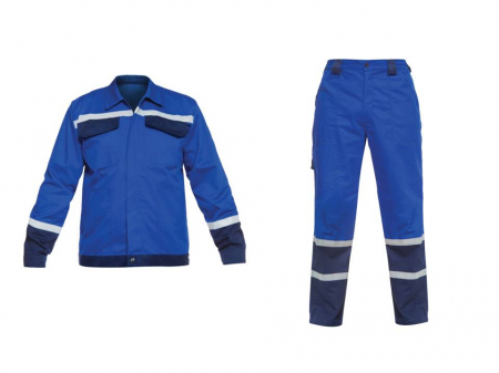 Costum Char albastru, jacheta + pantaloni [0]