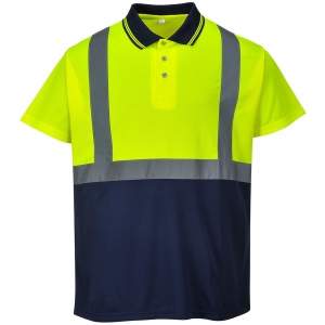 Îmbrăcăminte Hi-Vis (reflectorizanta) - tricou-polo-hi-vis