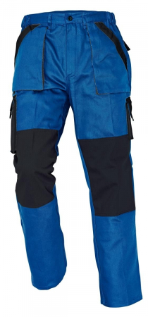 Pantaloni Max Albastru/Negru, 100% bumbac [0]