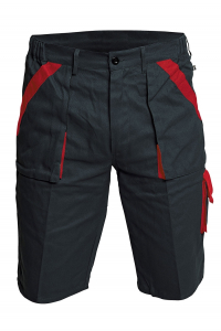 Pantaloni scurţi MAX Negru/Roşu [0]