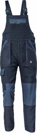 Îmbrăcăminte - Salopetă Max Negru/Gri