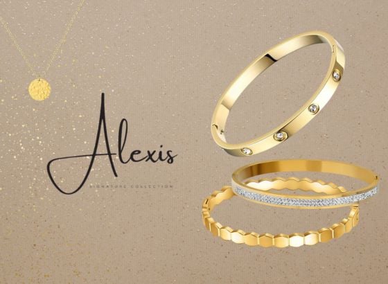 Alexis Signature Collection 18K gold plated