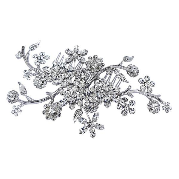 Accesoriu par mireasa cristale Swarovski 8273 Endless Night Crystal [2]