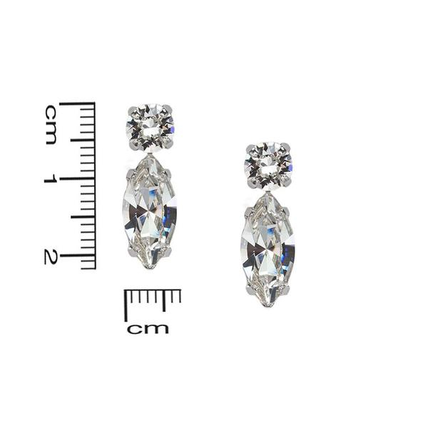 Cercei cristale Swarovski 3038 Crystal [4]