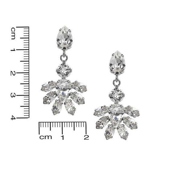 Cercei cristale Swarovski 3536 Abby Crystal [3]