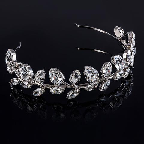 Diadema mireasa cristale Swarovski 8269 Rafaela Crystal [2]
