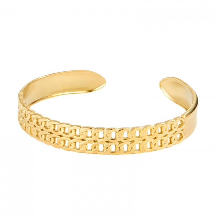 Bratara Alexis Collection ALX87128B placata cu aur 18K [2]