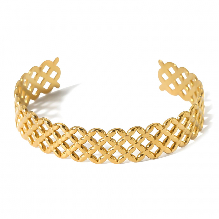 Bratara Alexis Collection ALX87131B placata cu aur 18K [2]