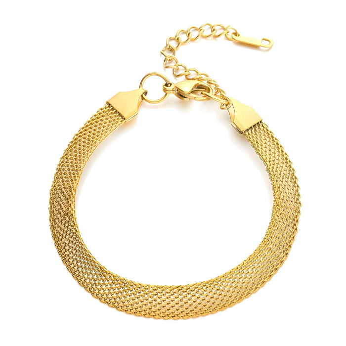 Bratara Alexis Collection ALX87300B placata cu aur 18K [2]