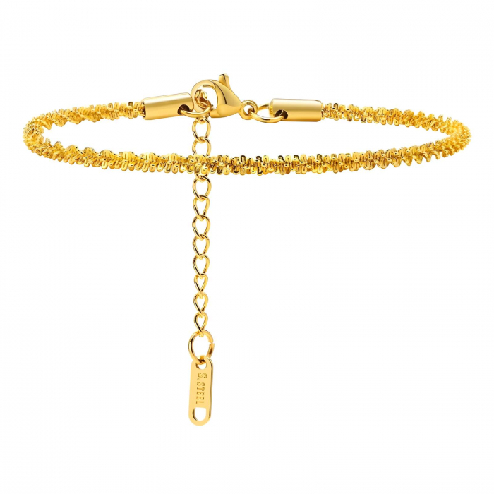Bratara Alexis Collection ALX87302B placata cu aur 18K [1]