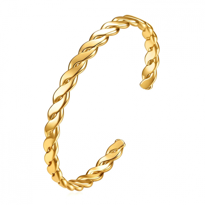 Bratara Alexis Collection ALX87415B placata cu aur 18K [1]