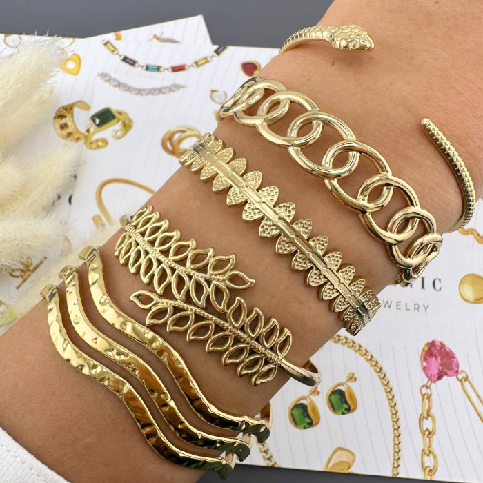 Bratara Alexis Collection ALX87667B placata cu aur 18K [2]