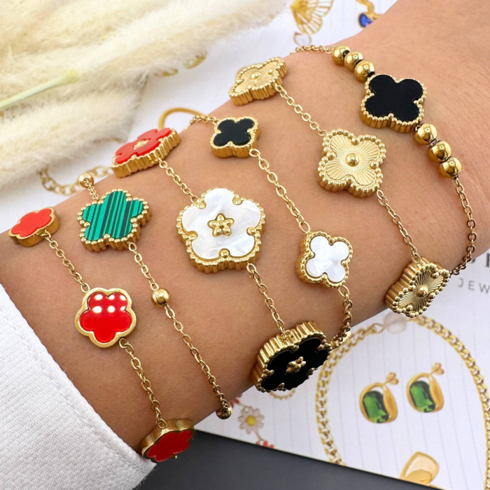 Bratara Alexis Collection ALX87715B placata cu aur 18K [2]