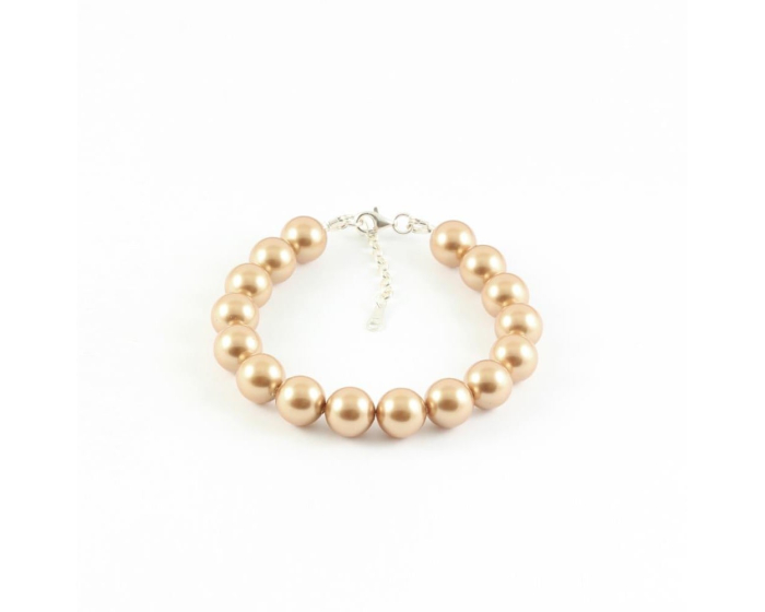 Bratara din argint cu perle de cultura Primero Purity Bronze 10mm [3]