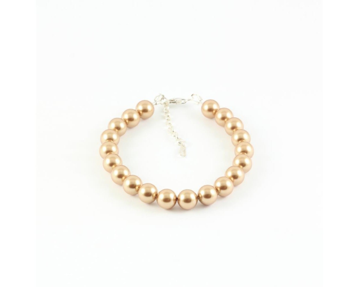 Bratara din argint cu perle de cultura Primero Purity Bronze 8mm [3]