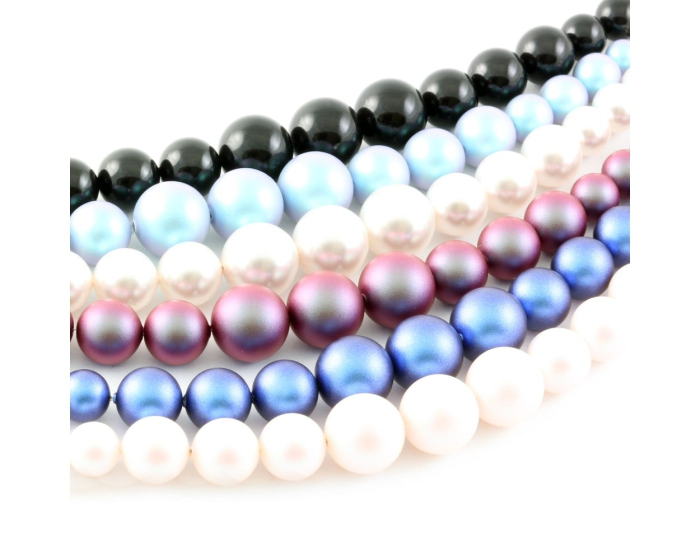 Bratara din argint cu perle de cultura Primero Serenity Pearlescent White [2]