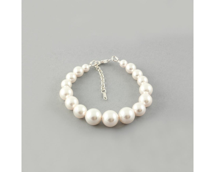 Bratara din argint cu perle de cultura Primero Serenity White [3]