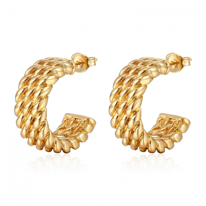 Cercei Alexis Collection ALX87259 placati cu aur 18K [1]