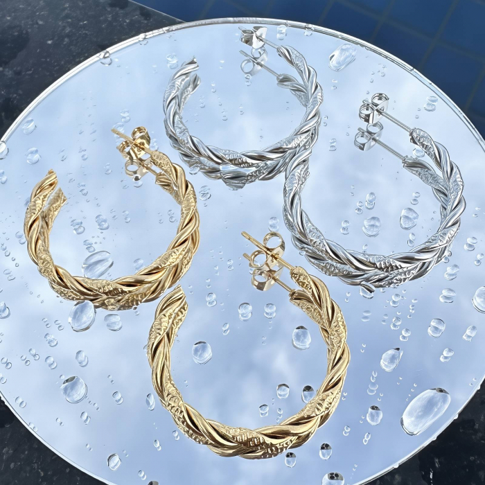 Cercei Alexis Collection ALX87214 placati cu aur 18K [2]