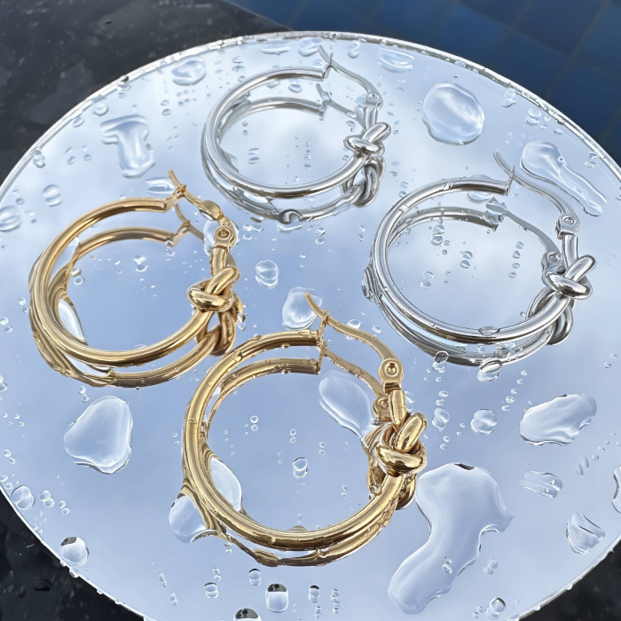Cercei Alexis Collection ALX87244 placati cu aur 18K [2]