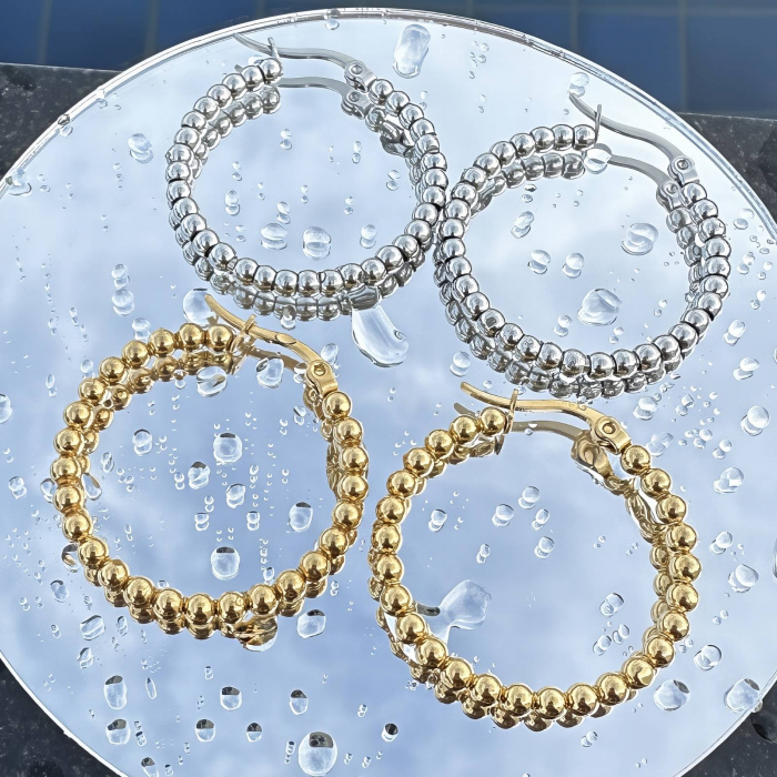 Cercei Alexis Collection ALX87249 placati cu aur 18K [2]