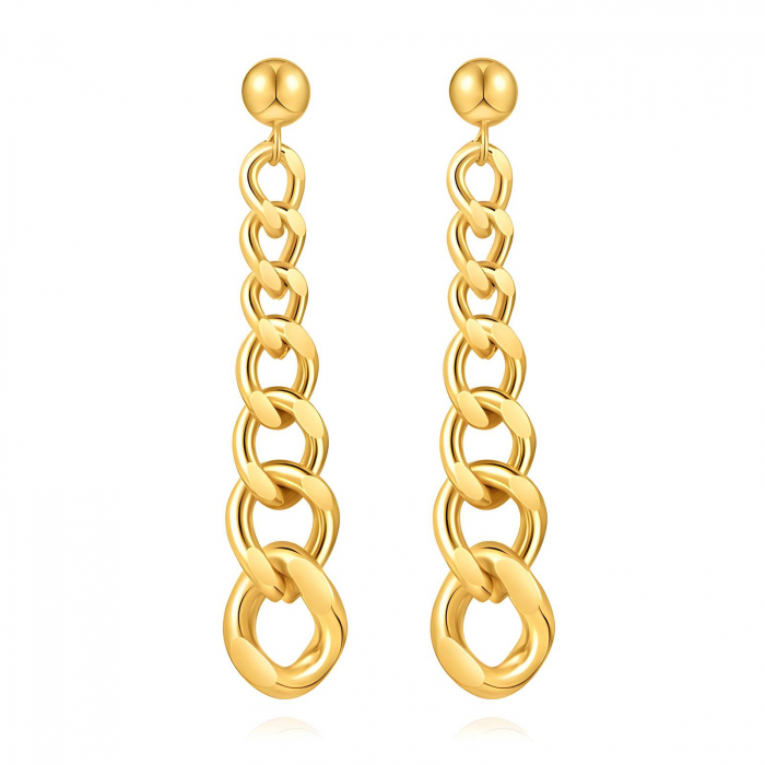 Cercei Alexis Collection ALX87450 placati cu aur 18K [1]