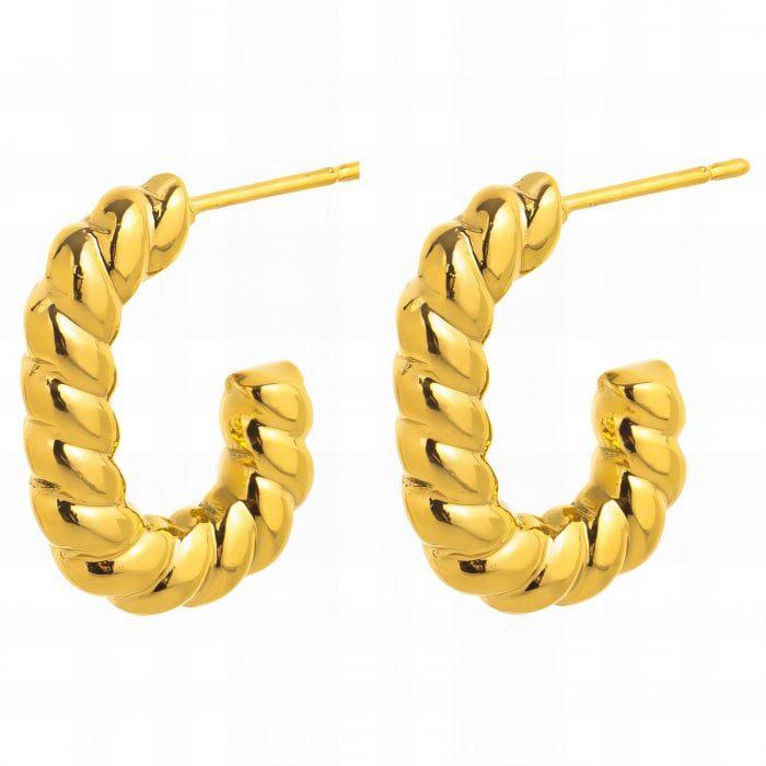 Cercei Alexis Collection ALX88269 placati cu aur 18K [1]