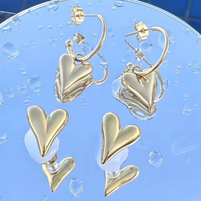 Cercei Alexis Collection ALX88332 placati cu aur 18K [3]