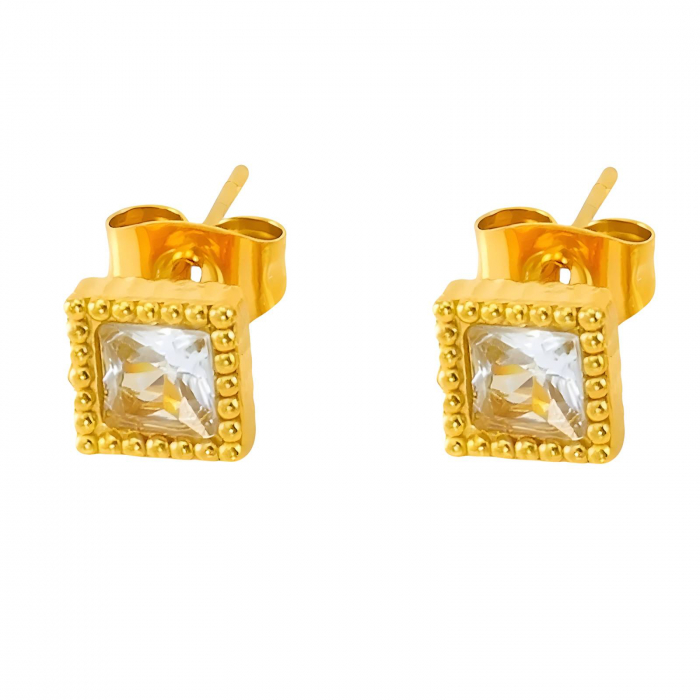 Cercei Alexis Collection ALX89217 placati cu aur 18K [1]