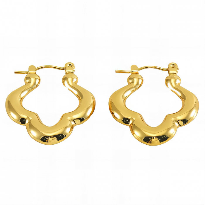 Cercei Alexis Collection ALX89305 placati cu aur 18K [1]
