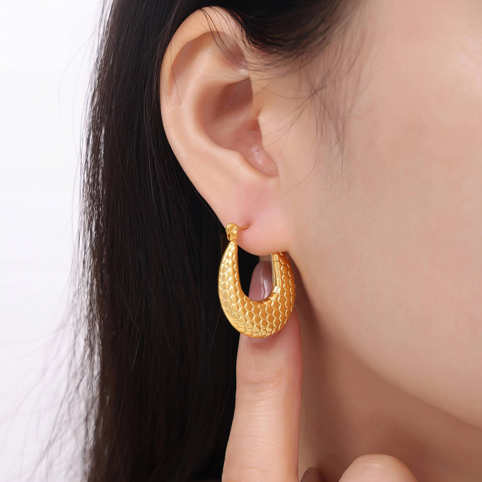 Cercei Alexis Collection ALX89354 placati cu aur 18K [2]