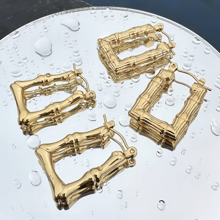 Cercei Alexis Collection ALX89359 placati cu aur 18K [2]