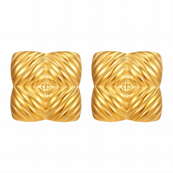 Cercei Alexis Collection ALX89827 placati cu aur 18K [1]