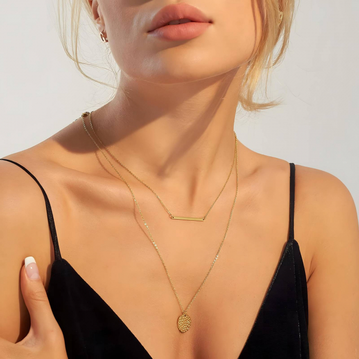 Colier Alexis Collection ALX87138C placat cu aur 18K [2]