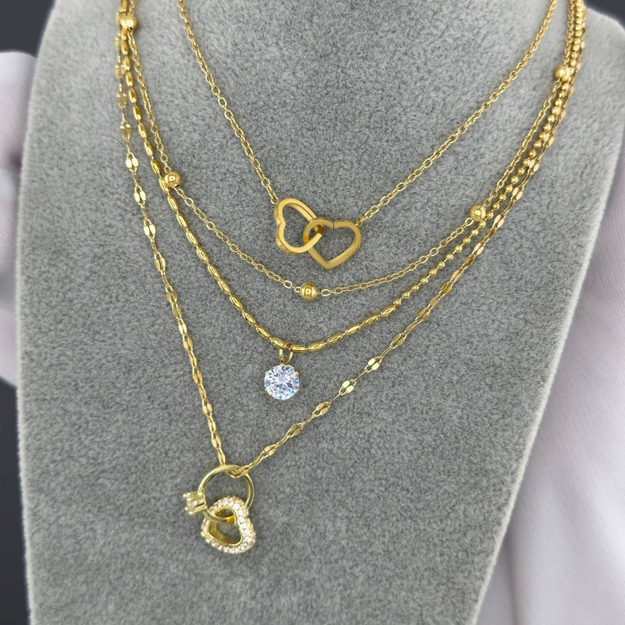 Colier Alexis Collection ALX87143C placat cu aur 18K [2]