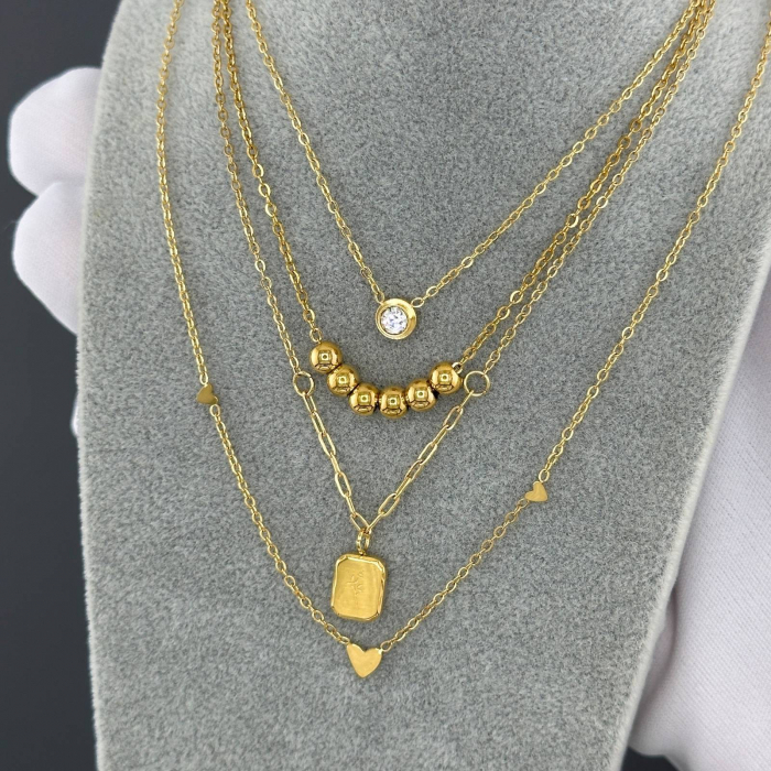 Colier Alexis Collection ALX87146C placat cu aur 18K [2]
